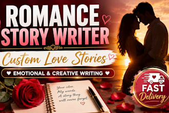 write romantic and sensual love stories with emotional depth and strong chars