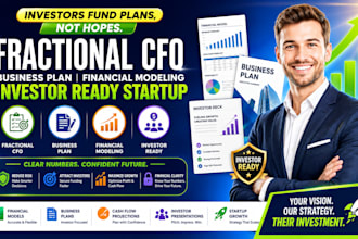 fractional cfo business plan financial modeling investor ready startup