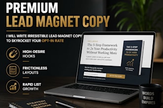 write irresistible lead magnet copy to skyrocket your opt in rate
