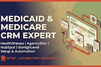 medicaid crm healthsherpa agencybloc connecturedrx hubspot gohighlevel CRM