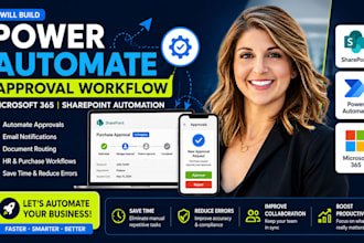build power automate approval workflow microsoft 365 sharepoint automation