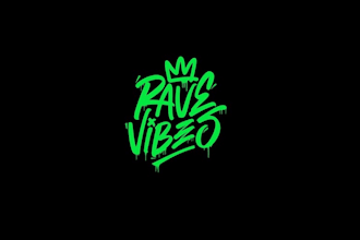 design modern street wear rave clothing brand logo