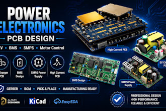 power electronics pcb for ev bms battery charger inverter smps motor control