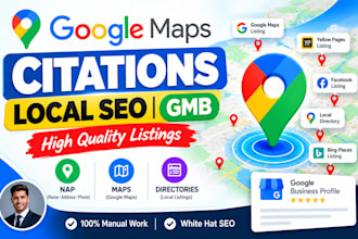 create google maps citations and local listings