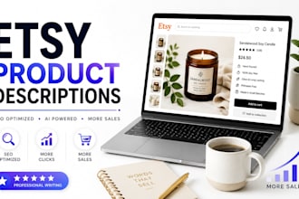 write SEO etsy product descriptions