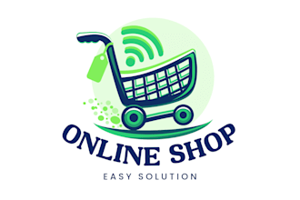 do modern logo design for your business graphics designer