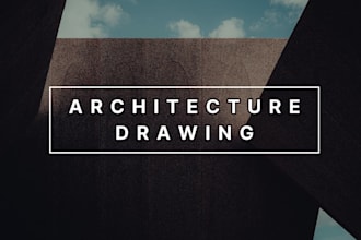 do your architecture and construction drawings, floor plan, autocad drawing