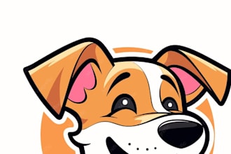 design animal pet dog and cat logo