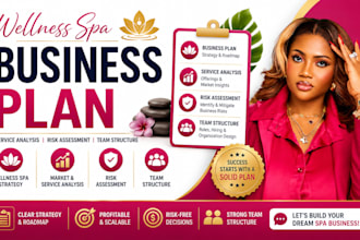 write wellness spa business plan service analysis risk assessment team structure
