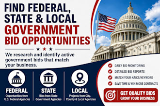find federal, state and local govt bids opportunities for your business