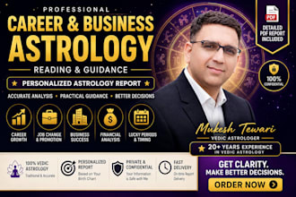 analyze your career, job and business using vedic astrology