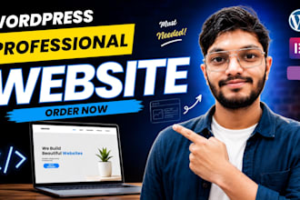 create a wordpress website