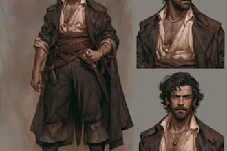 character art and dnd character art