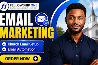 set up fellowship one email marketing fellowship one church congregation
