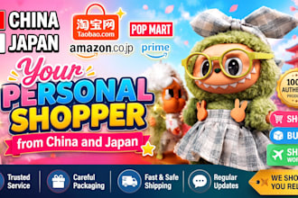 be your personal shopper in china and japan