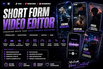 edit short videos for you