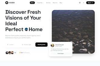 build a modern looking and well animated website