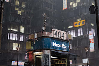 create stunning 3d environments with realistic lighting