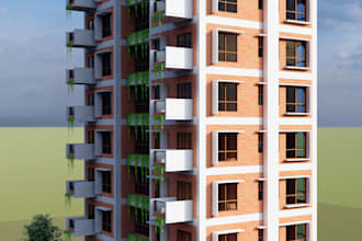 do modern 3d architectural rendering and design