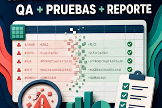check and repair broken excel formulas with a QA report