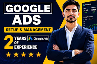 setup and manage google ads adwords ppc campaigns