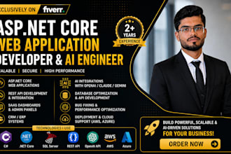 develop ai apps, ai saas, ai website and ai agents