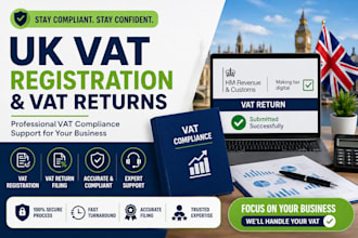 register your UK vat and file vat returns with hmrc support