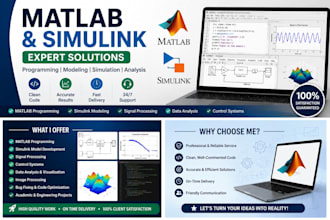 do matlab programming and simulink projects