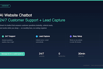 add an ai chatbot to your website for 24 7 customer support