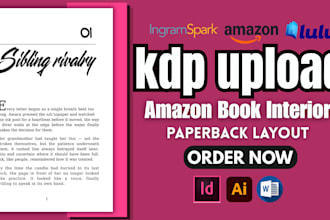 do kdp upload, manuscript formatting, amazon book interior, paperback layout