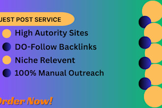do niche relevant guest posting