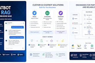 build an ai chatbot with rag and custom knowledge base