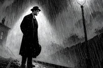 do noir, horror and dark comic book art and illustrations