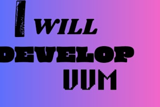 develop vvm creation and designing