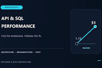diagnose and optimize your slow API or sql database