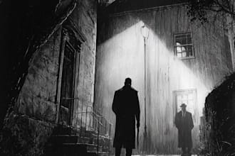 noir comic book illustration graphic novel comic strip storyboard horror comic