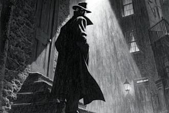 do noir, horror and dark comic book art and illustrations