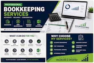 do bookkeeping, accounting, and financial reports in excel