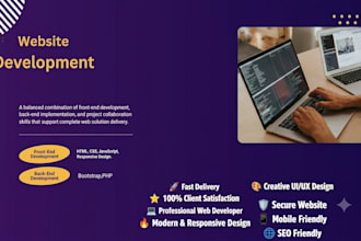 create hotel website and management