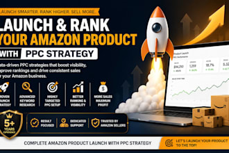 launch and rank your amazon product with PPC strategy