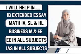 assist you with ib math ia, business management ia, sl and hl, ee