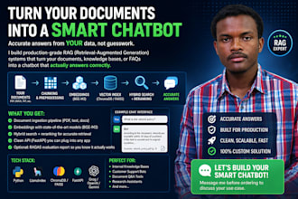 build a custom rag chatbot for your documents