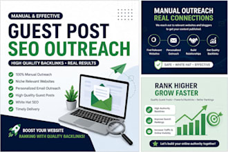 do manual SEO outreach for guest post and link building