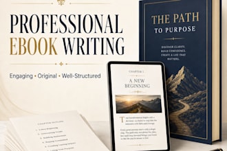 write an ebook for you