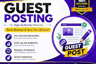 publish guest posts on high da websites