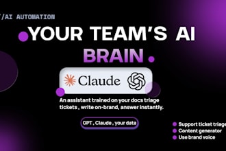 build a custom gpt or claude powered internal tool for your team