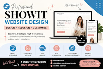 design redesign showit website customize  showit   customize showit template