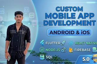 develop full stack mobile app