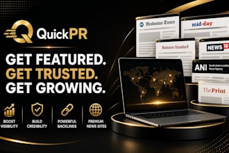 publish your press release on premium news websites for SEO and brand awareness