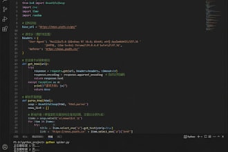 build custom python  web scraping script for amazon price tracking